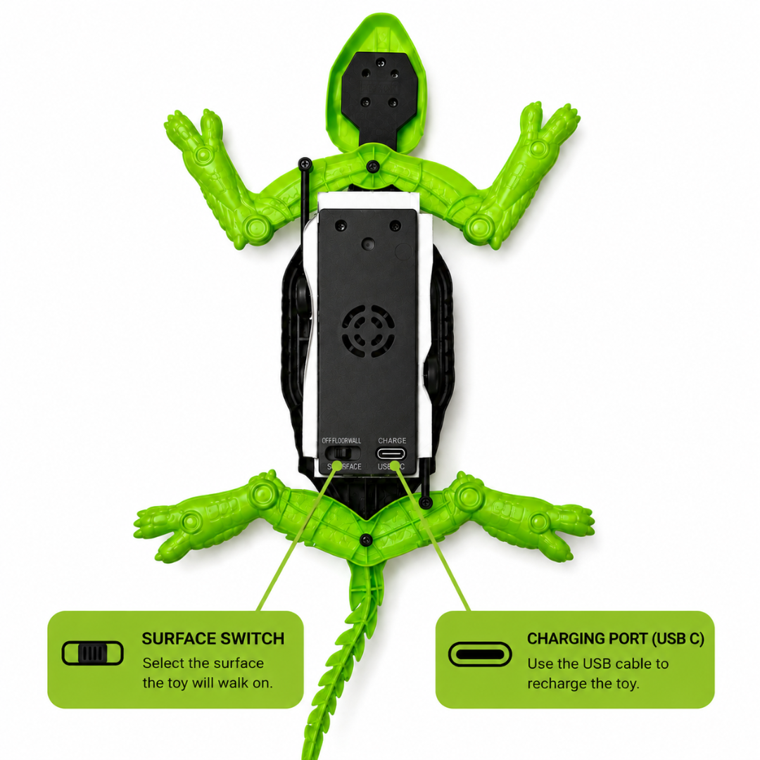 Wall Climbing RC Gecko™